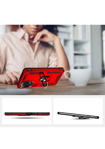 Xiaomi Redmi Note 12 Pro 4g Kılıf Kırmızı Panther Yüzüklü Silikon Orijinal Esnek Ince Geliştirilmiş Dayanıklı Darbe Karşıtı Yeni Nesil Tasarım (Xiaomi Redmi Note 12 Pro 4g, Kırmızı) indirimleri