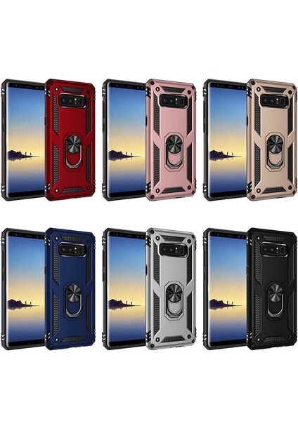 Samsung Galaxy Note 8 Kılıf Gri Panther Yüzüklü Silikon Orijinal Esnek Ince Geliştirilmiş Dayanıklı Darbe Karşıtı Koruyucu Yeni Nesil Tasarım (Samsung Galaxy Note 8, Gri) fiyatları