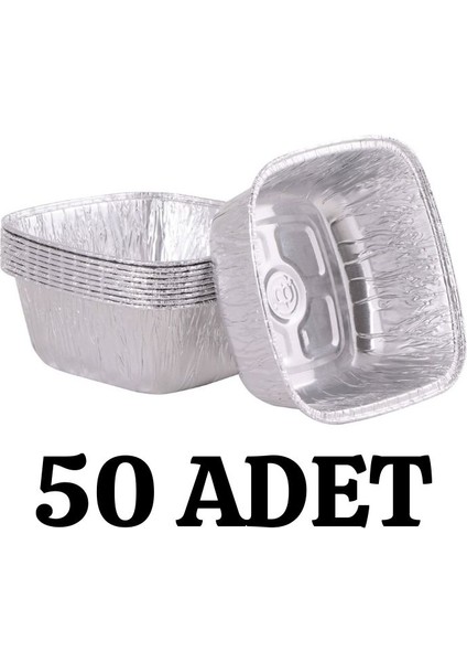Sütlaç Kasesi Alüminyum Folyo Kase Aşure Tatlı Kabı 50'li