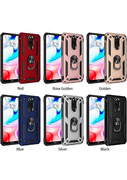 Xiaomi Redmi 8 Kılıf Gold Panther Yüzüklü Silikon Orijinal Esnek Ince Geliştirilmiş Dayanıklı Darbe Karşıtı Koruyucu Yeni Nesil Tasarım (Xiaomi Redmi 8, Gold) fiyatları