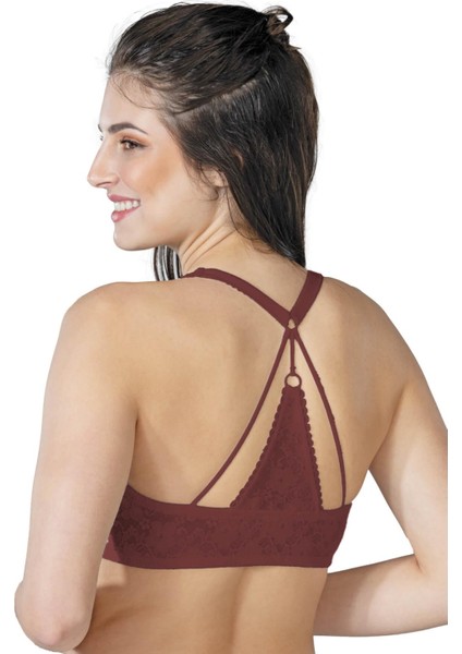 Miraxx Bordo Mı Emay 187 C Önden Açılır Balenli Sporcu Sütyen fiyatları