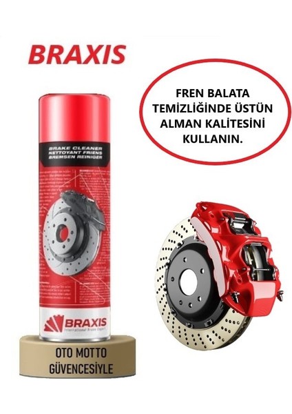 Braxis Fren Balata Spreyi Braxis 500 ml 8 Adet