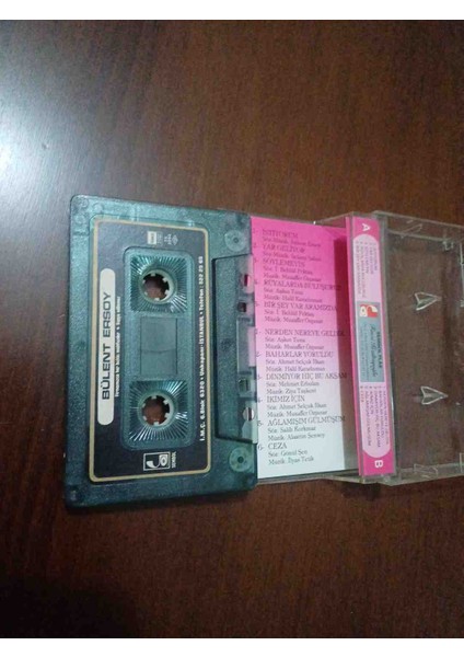 Bülent Ersoy - Istiyorum - Kaset - 1989 - Sembol Plak Yapım - Şarkı Listesi 2. Fotoğraftadır