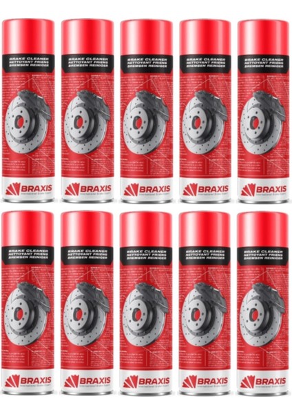 Braxis Fren Balata Spreyi Braxis 500 ml 10 Adet