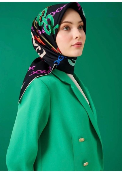 Twill Desenli Şal Eşarp -409