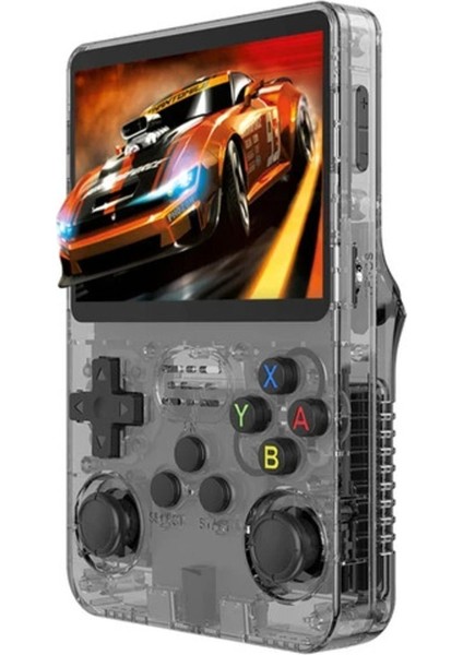 R36S Retro Oyun Konsolu 3.5 IPS EKRAN,64GB Hafıza,linux Sistemli, PSP/PS1/N64 Destekli, Taşınabilir