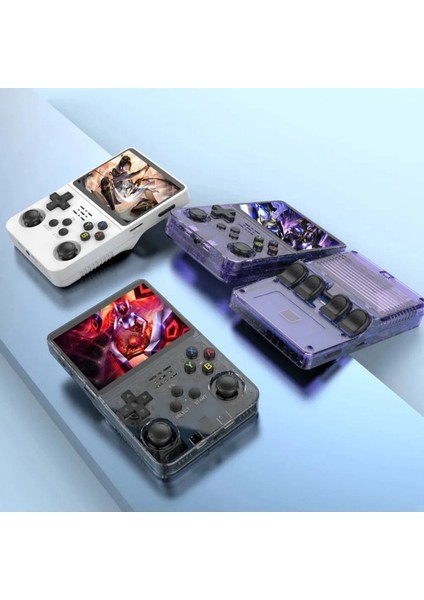 R36S Retro Oyun Konsolu 3.5 IPS EKRAN,64GB Hafıza,linux Sistemli, PSP/PS1/N64 Destekli, Taşınabilir