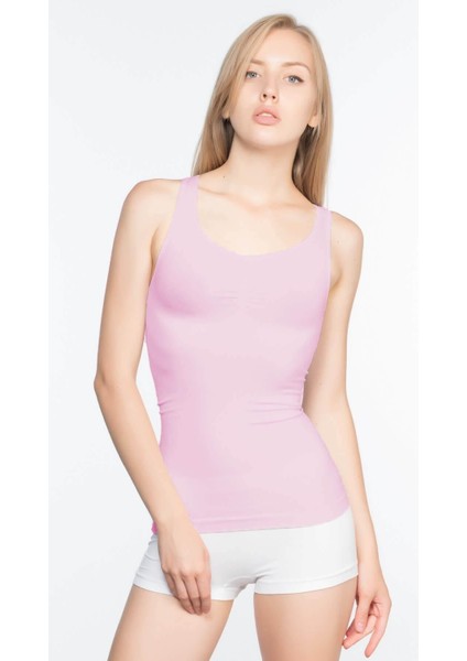 Miraxx Pembe Mı Emay 5015 Kalın Askılı Atlet Korse