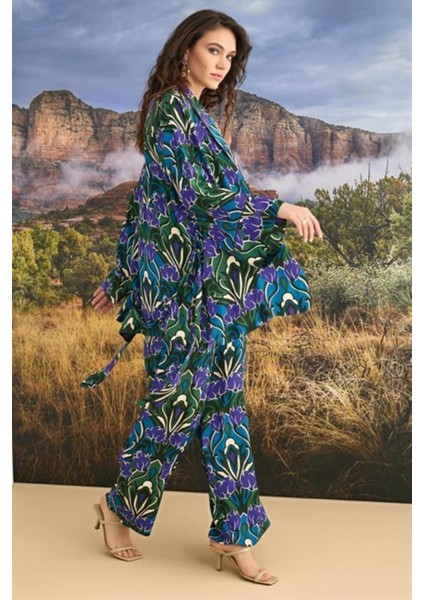 36136 Monamise Kadın Çiçek Desenli 3'lü Pijama Takımı fiyatları