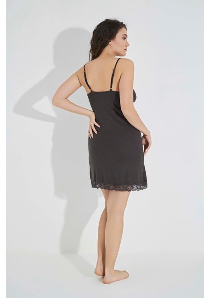 23102 Monamıse Kadın Desenli ve Dantelli Sabahlık Takım indirimleri