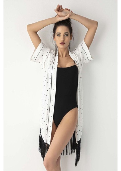 Monamise 19128 Kadın Tek Kimono