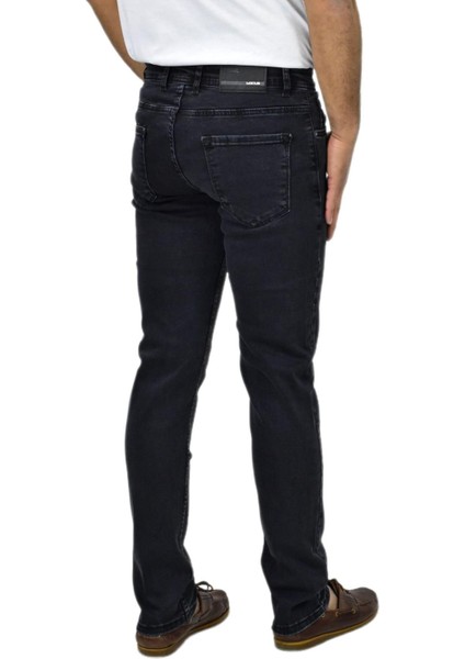 Erkek Siyah Jeans Pantolon Regular Fitt 320 BGL-ST04490 modelleri