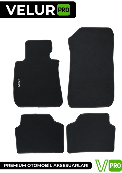 Velurpro Bmw 3 Seri E46 Sedan 1997-2006 Araca Özel Halı Paspas Araba Halısı Oto Paspas