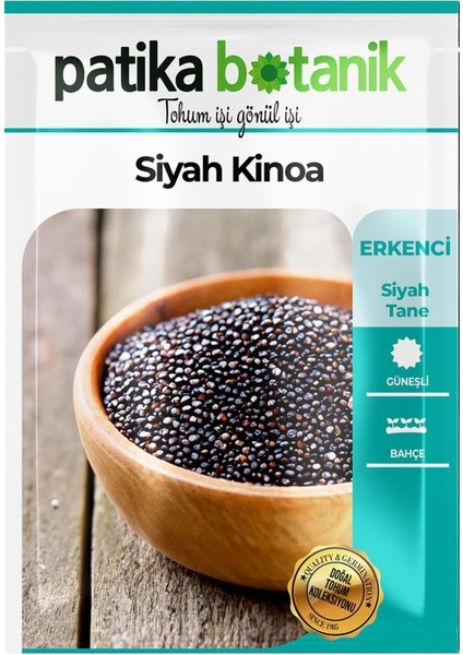 100 Adet Siyah Kinoa Tohumu