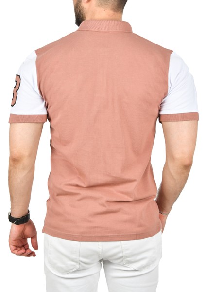 Dar Kesim Pamuklu Polo Yaka Tişört Slim Fit Nefes Alan Kıvrılmaz Polo Yaka Tişört 2503022 indirimleri