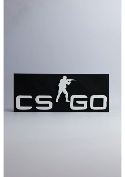 Counter-Strike: Global Offensive - Cs:go - 3 Boyutlu Tabela 20 cm x 8 cm x 1.5 cm