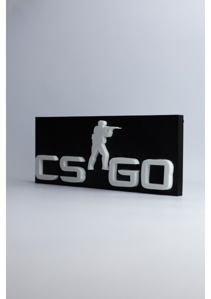Counter-Strike: Global Offensive - Cs:go - 3 Boyutlu Tabela 20 cm x 8 cm x 1.5 cm