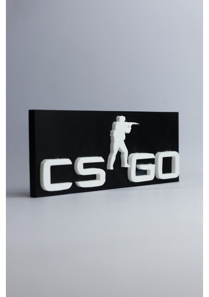 Counter-Strike: Global Offensive - Cs:go - 3 Boyutlu Tabela 20 cm x 8 cm x 1.5 cm