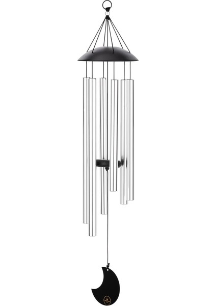 MMC32S Ay Sembollü Meditation 32" Chime (Gümüş)