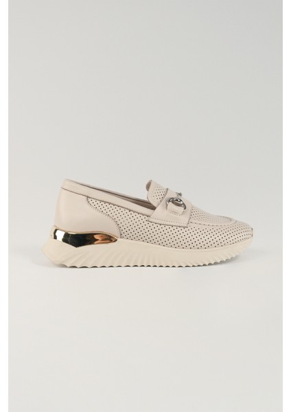 Giulia Beyaz Deri Kadın Sneakers, Deri, Günlük Ayakkabı, Spor Ayakkabı 24021