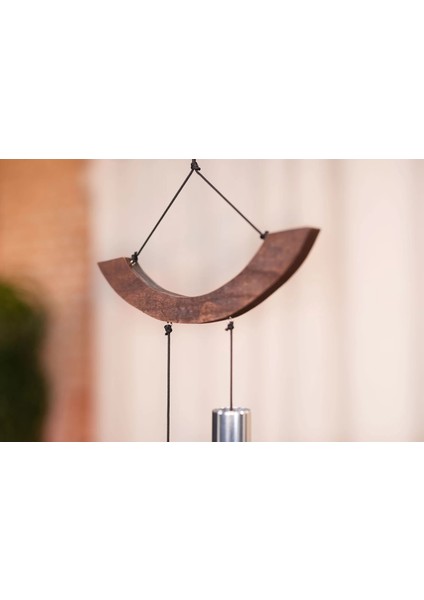 MMC35S Ay Sembollü Meditation 35'' Kavisli Chime (Gümüş) indirimleri