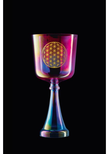 CSC6FPFOL Pembe Renkte Kalp Çakrası 6'' Crystal Singing Ses Kadehi (Pink) modelleri