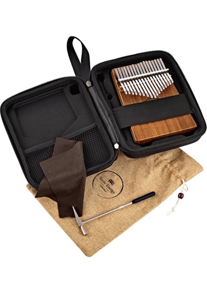 KL1707H Sound Hole C Major 17 Note Kalimba (Acacia)