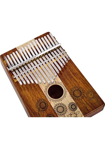 KL1706H Sound Hole C Major 17 Note Kalimba (Maple &amp; Acacia)