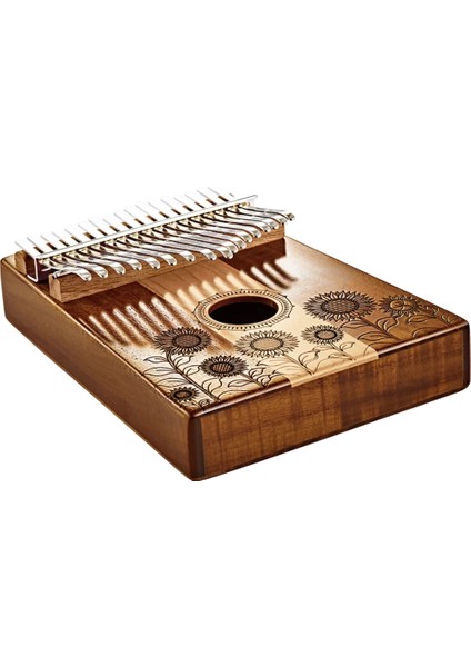 KL1706H Sound Hole C Major 17 Note Kalimba (Maple &amp; Acacia)