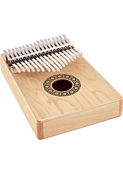 KL1709H Sound Hole C Major 17 Note Kalimba (Maple)