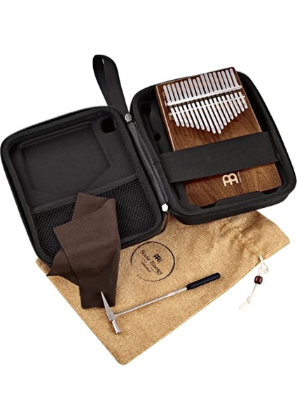 KL1701S Solid C Major 17 Note Kalimba (Black Walnut)
