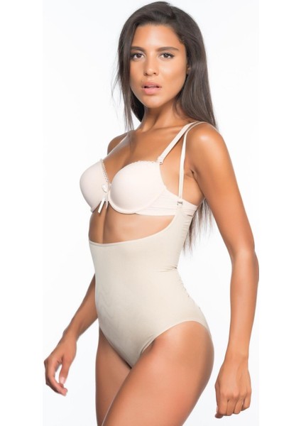 Miraxx Ten Mı Emay 2073 Göğüsü Açık Desenli Body Korse fiyatları