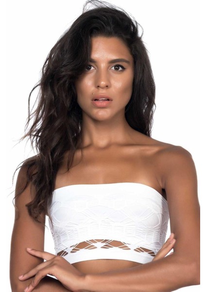 Miraxx Siyah Mı Emay 4050 Double Örgü Toparlayıcı Straplez Büstiyer