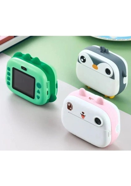 Mini 1080P Dijital Fotoğraf Video Kaydedici Kamera Anında Baskı Çocuk Kamerası fırsatları