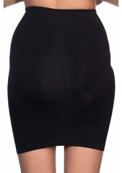 Miraxx Siyah Mı Emay 2050 Külotlu Jüpon Korse