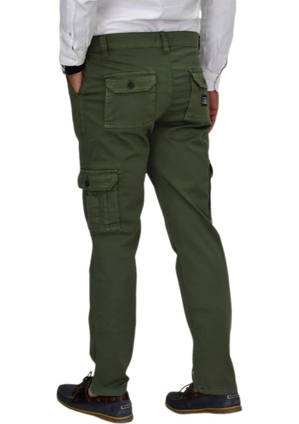Erkek Kanvas Kargo Pantolon Regular Fit Düz Desen Pamuklu 1955 Model modelleri