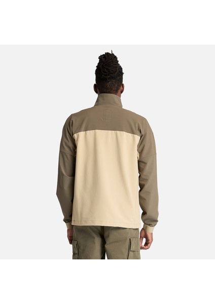 Dwr Softshell Jacket Erkek Haki Ceket TB0A66SQEQJ1