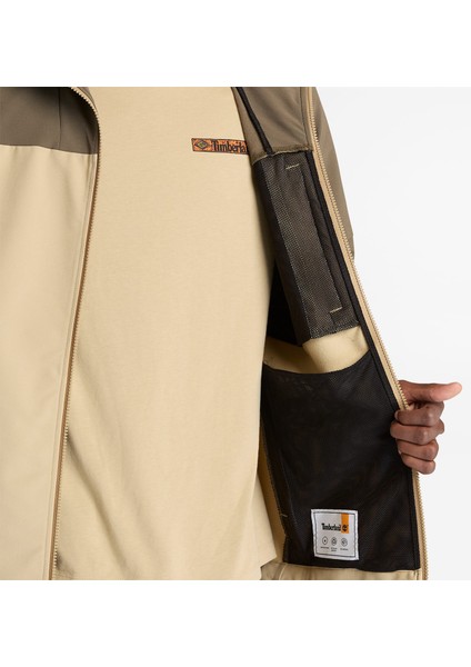 Dwr Softshell Jacket Erkek Haki Ceket TB0A66SQEQJ1
