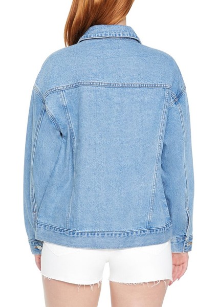 F21 Oversize Trucker Kot Ceket