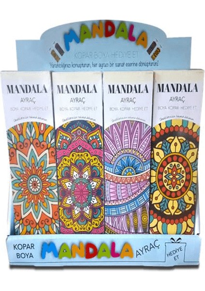 Puslu Mandala Ayraç - Yetişkin Set
