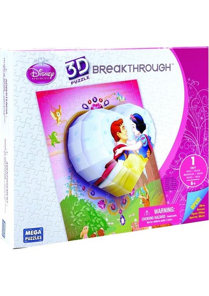 125 Parça 3D Puzzle D.prenses Kalp fiyatları