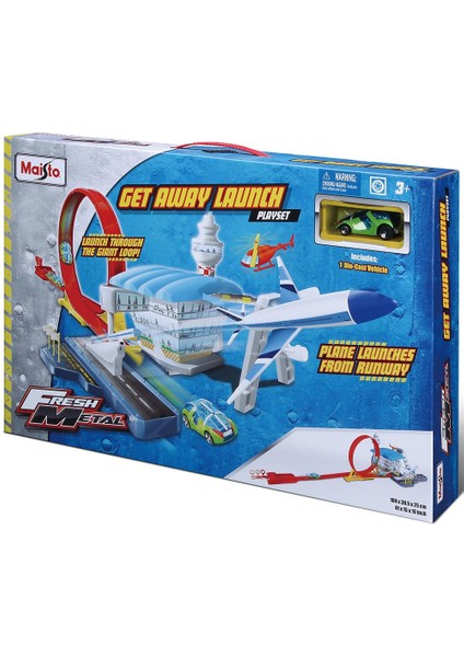 Single Loop Away Launch Yarış Oyun Seti
