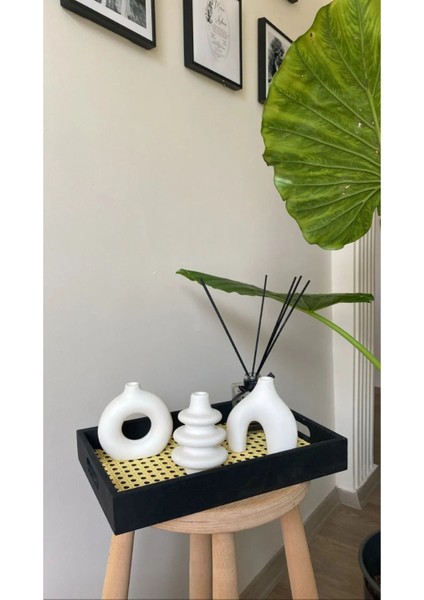 10 cm Minimal Vazo Set 3'lü Bohem Biblo Minyatür Dekoratif Vazo fiyatları