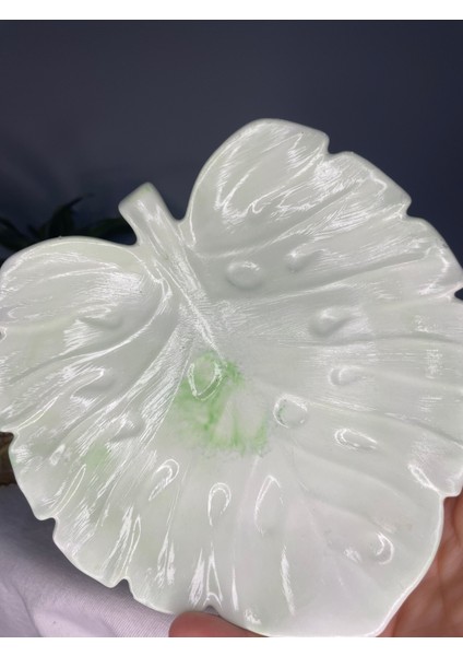Monstera Model Dekor Tabak