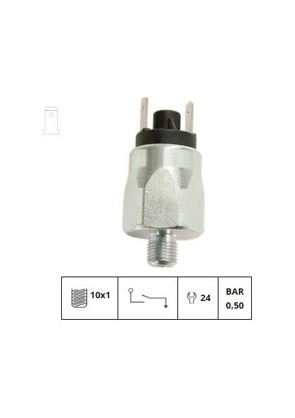 Fren Müşürü (M10 x 1) (0,50 Bar) Temsa