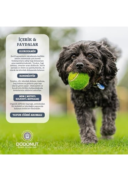 Happyhips Kedi ve Köpek &kas Sağlığı Besin Takviyesi, 60 Tablet