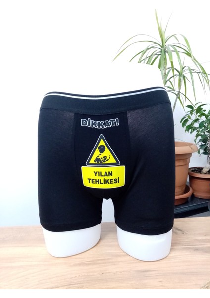 Hediyelik,eğlenceli ve Komik Baskılı Modal Kumaş (Yumuşak,hafif ve Hava Geçiren) Erkek Boxer