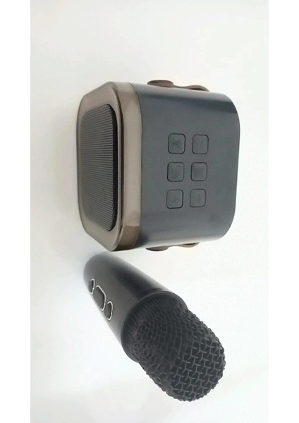 Kablosuz 1 Adet Mikrofonlu Rgb Karaoke Bluetooth Hoparlör