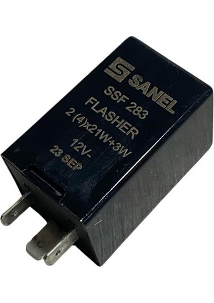 12V Elektronik Flaşör 3 Uçlu (31-49A-49) (Uzun Tip) Ford Cargo fiyatları