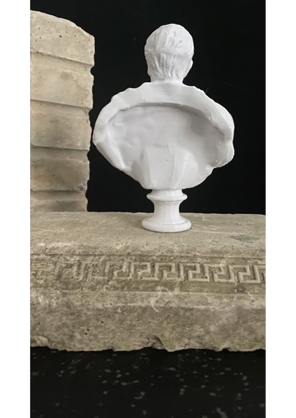 Roma Imparatoru Trajan Dekoratif Obje Kitaplık Dekor Hediyelik Biblo fırsatları